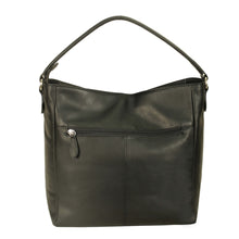 Load image into Gallery viewer, HB-7SLbk Genuine Top grain Cowhide ladies stylish Slouch Shopper handbag.