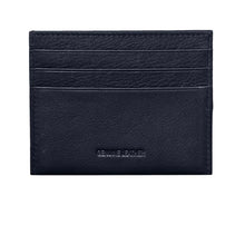 Load image into Gallery viewer, Genuine Leather minimalistic 6 card wallet RFID protected with centre note pocket