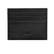 Load image into Gallery viewer, Genuine Leather minimalistic 6 card wallet RFID protected with centre note pocket